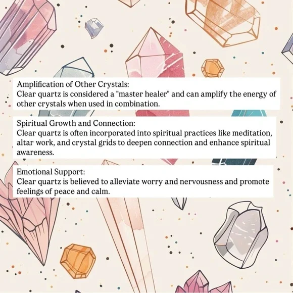 Clear Quartz with Butterfly Cherry Blossom Agate Bracelet 9mm - Picture 7 of 10